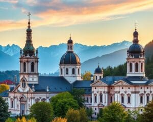 Barocke Kirchen in Salzburg, Österreich