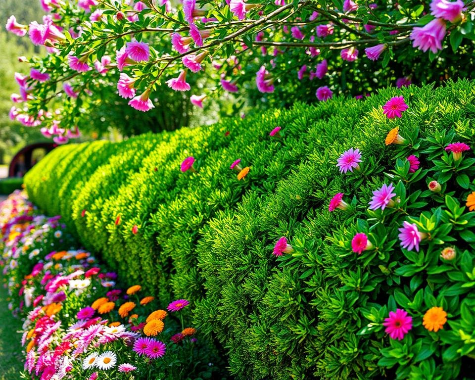 Blühende Hecken: Farbenfroher Sichtschutz für jeden Garten