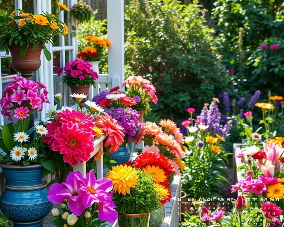 Blühkalender für Balkon und Garten: So planen Sie Ihre Pflanzen