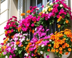 Blütenpracht auf dem Balkon: Farbvielfalt richtig kombinieren