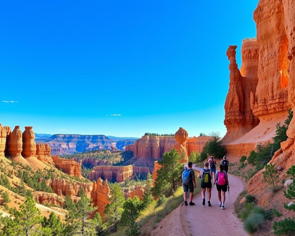 Erkundung der Canyons in Bryce Canyon