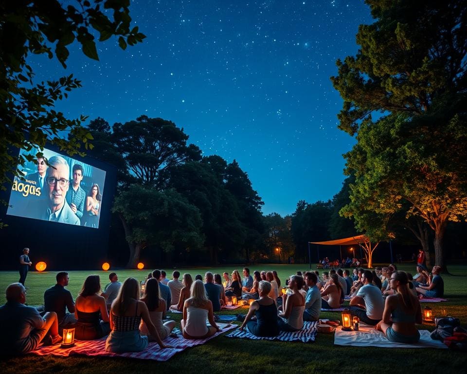 Freiluftkino im Park: Filmabende unterm Sternenhimmel