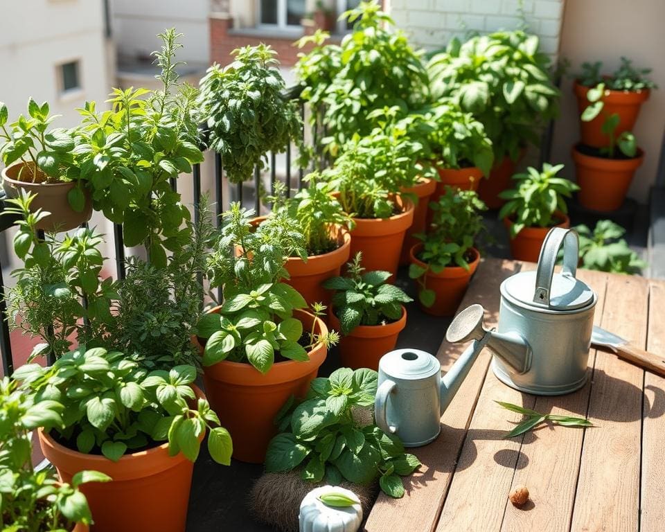 Frische Kräuter auf dem Balkon: Selbstversorgung auf kleinem Raum