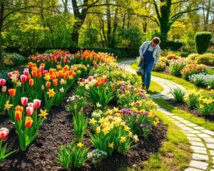 Frühlingsbeete anlegen: So bringen Sie frische Farben ins Freie