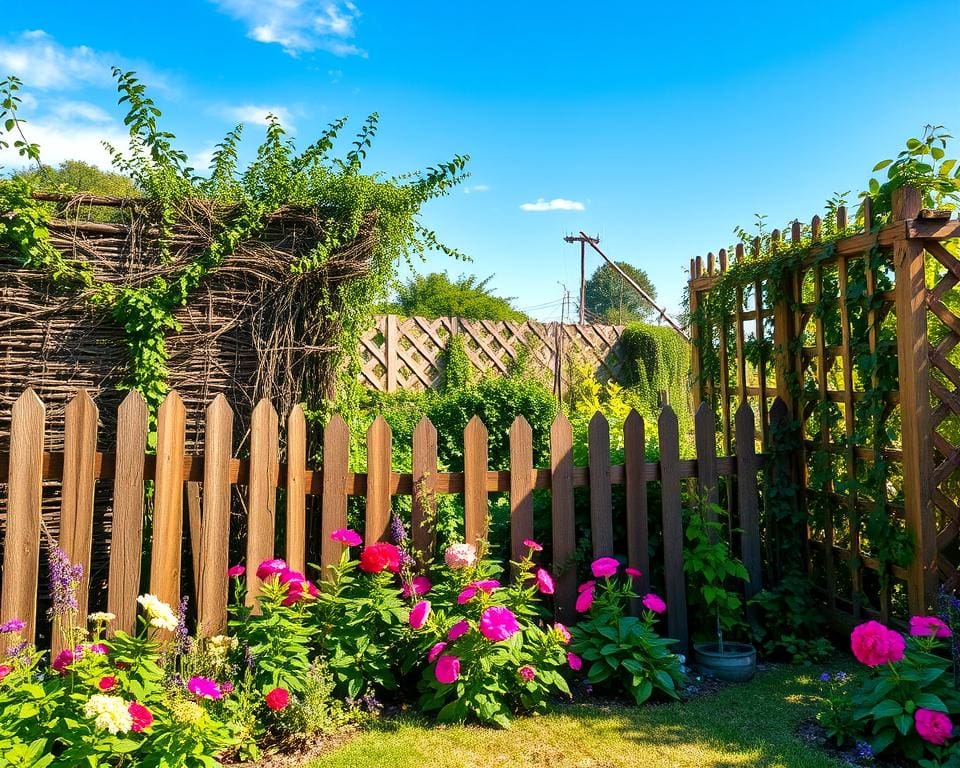 Gartenzäune selber bauen: Kreative Lösungen für natürliche Grenzen