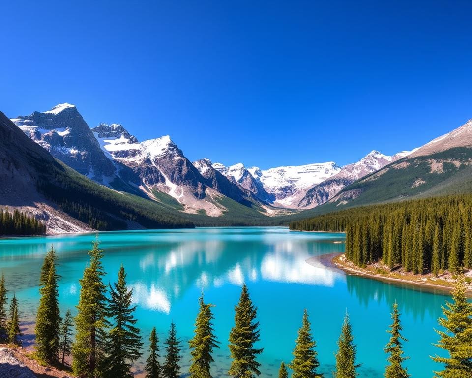 Gletscherseen im Banff Nationalpark, Kanada