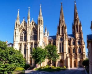 Gotische Kathedralen in Chartres, Frankreich