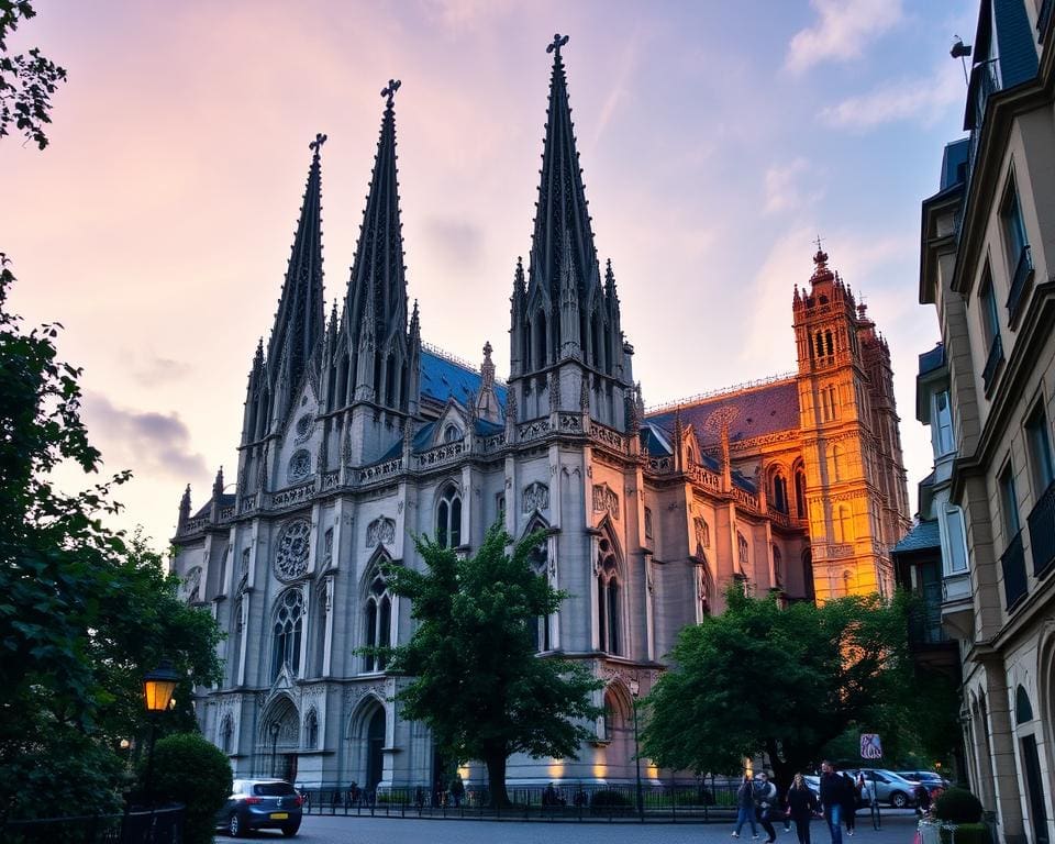 Gotische Kathedralen in Dijon, Frankreich