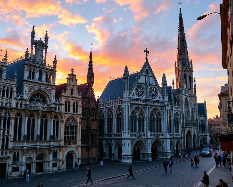 Gotische Kirchen in Antwerpen, Belgien