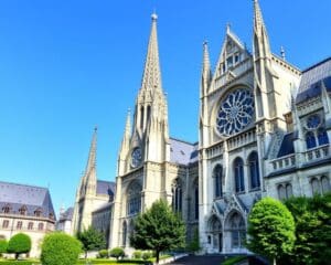 Gotische Kirchen in Chartres, Frankreich