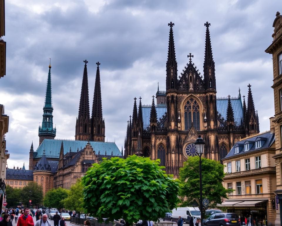 Gotische Kirchen in Köln, Deutschland