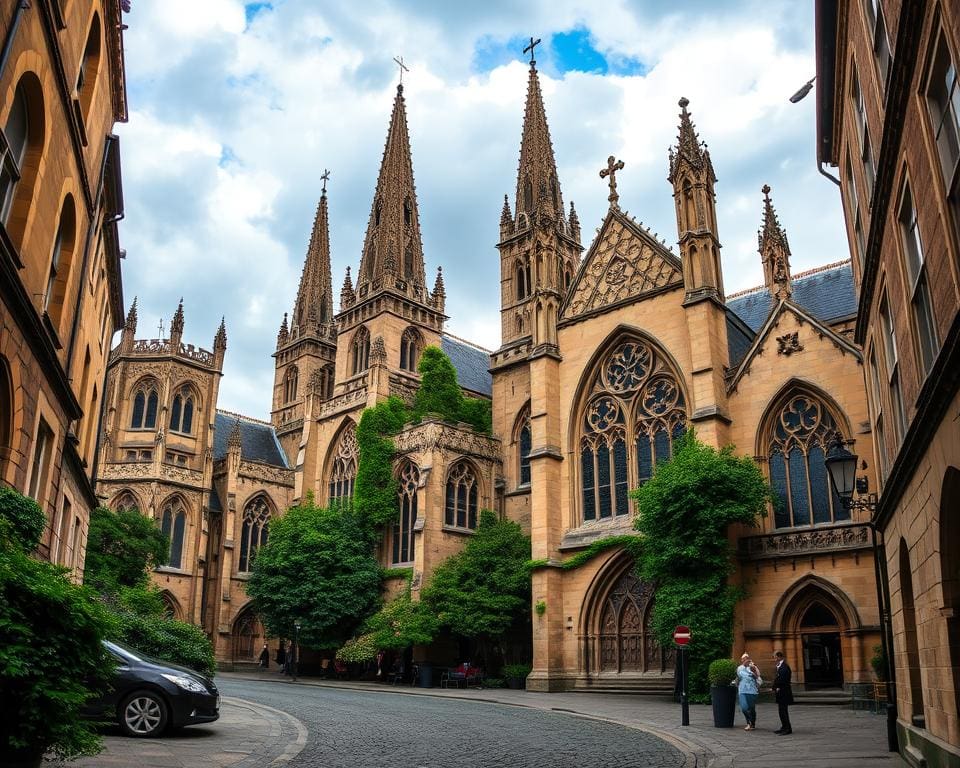 Gotische Kirchen in York, England