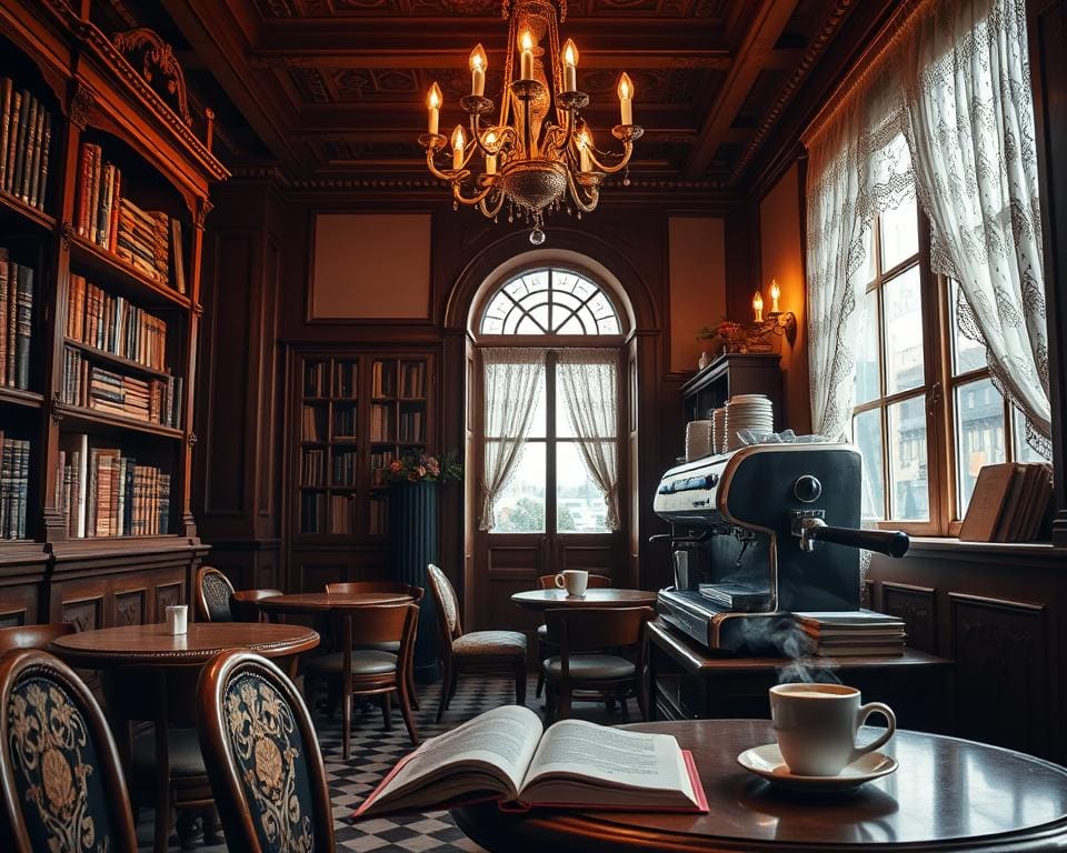 Historische Cafés mit literarischem Flair