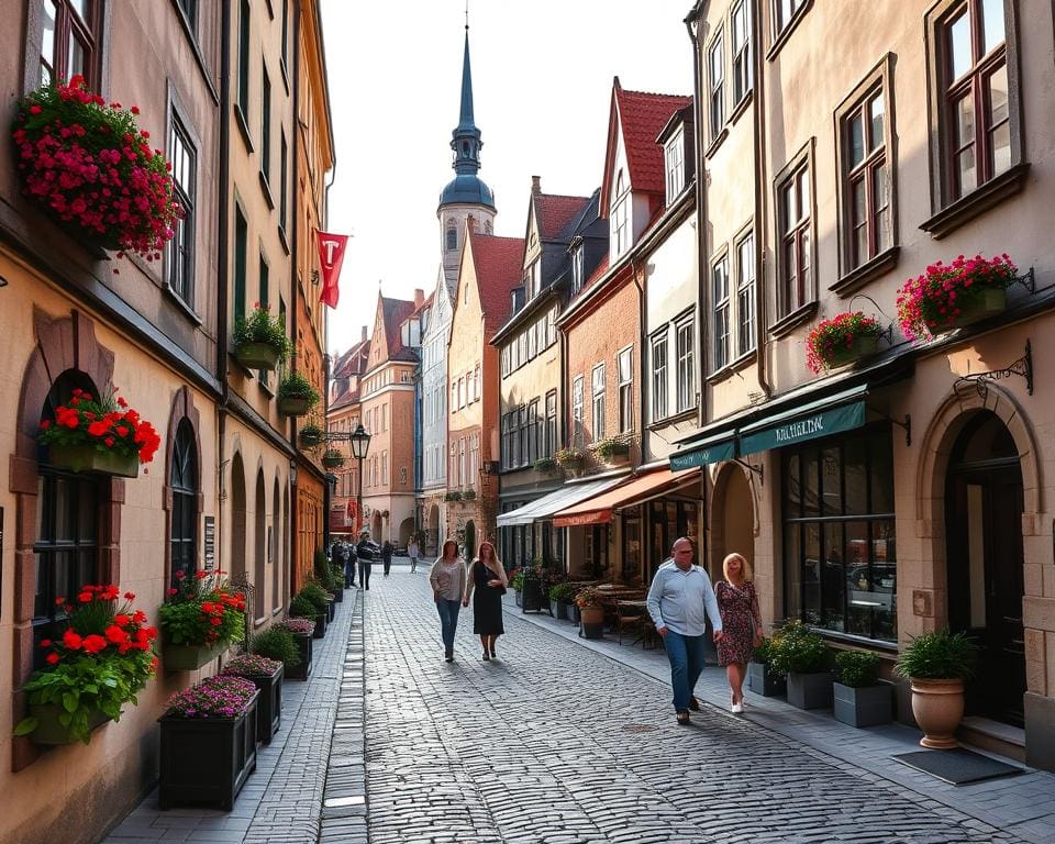 Historische Gassen in Tallinn, Estland