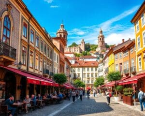 Historische Plätze in Porto, Portugal