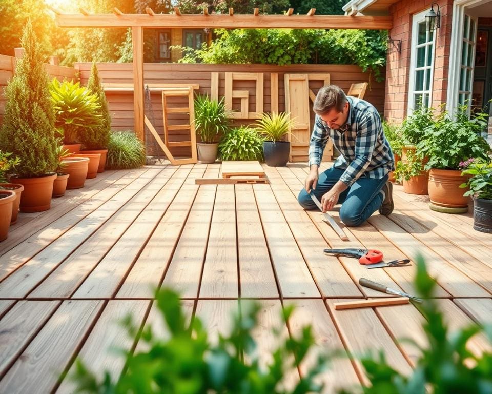 Holzterrassen selber bauen: Tipps für DIY-Fans