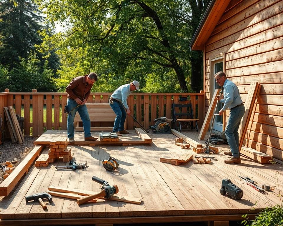 Holzterrassenbau Anleitung