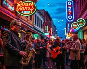 Jazz und Blues in Memphis, Tennessee