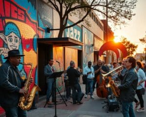 Jazz und Kunst in Austin, Texas