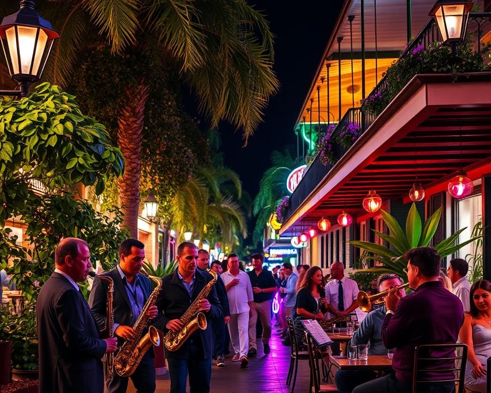 Jazz und Nachtleben in New Orleans, Louisiana