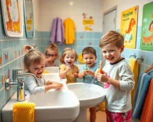 Kinder und Hygiene