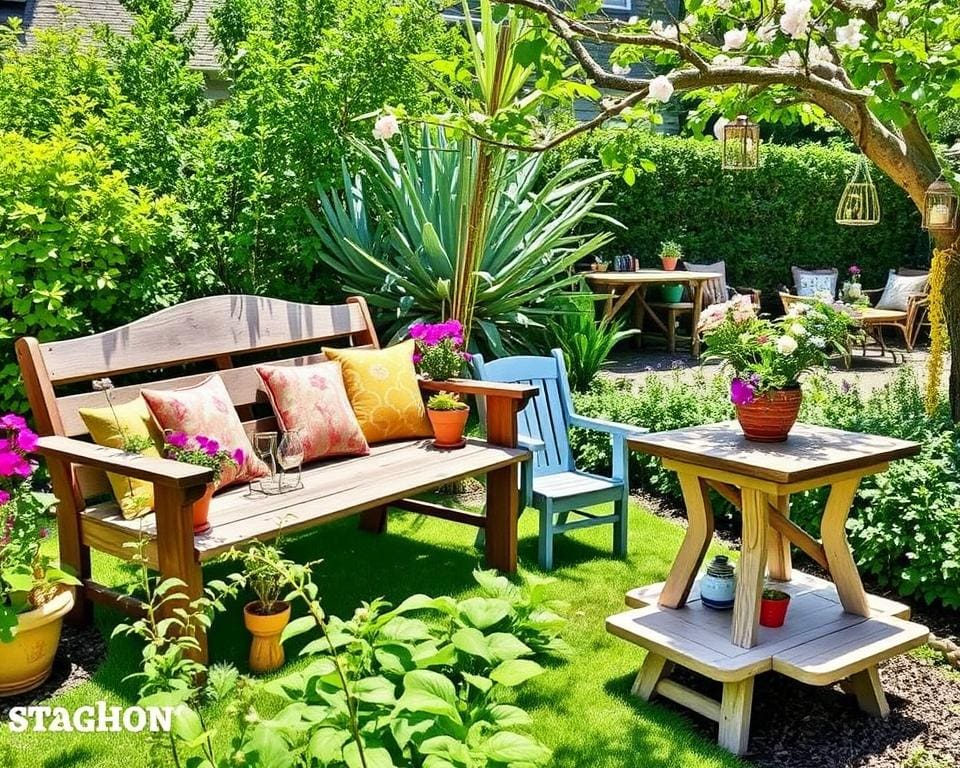 Kreative DIY-Projekte für den Garten: Möbel und Deko