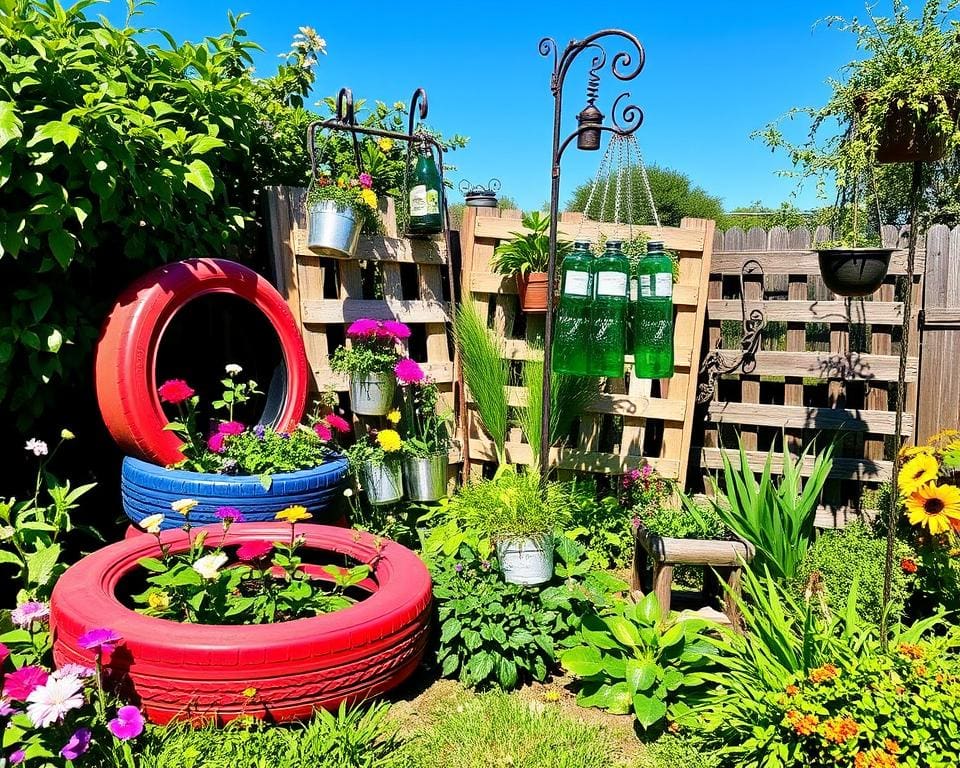 Kreative Ideen für das Upcycling im Garten