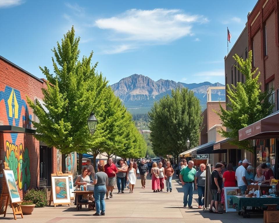 Kreative Szene in Boulder, Colorado