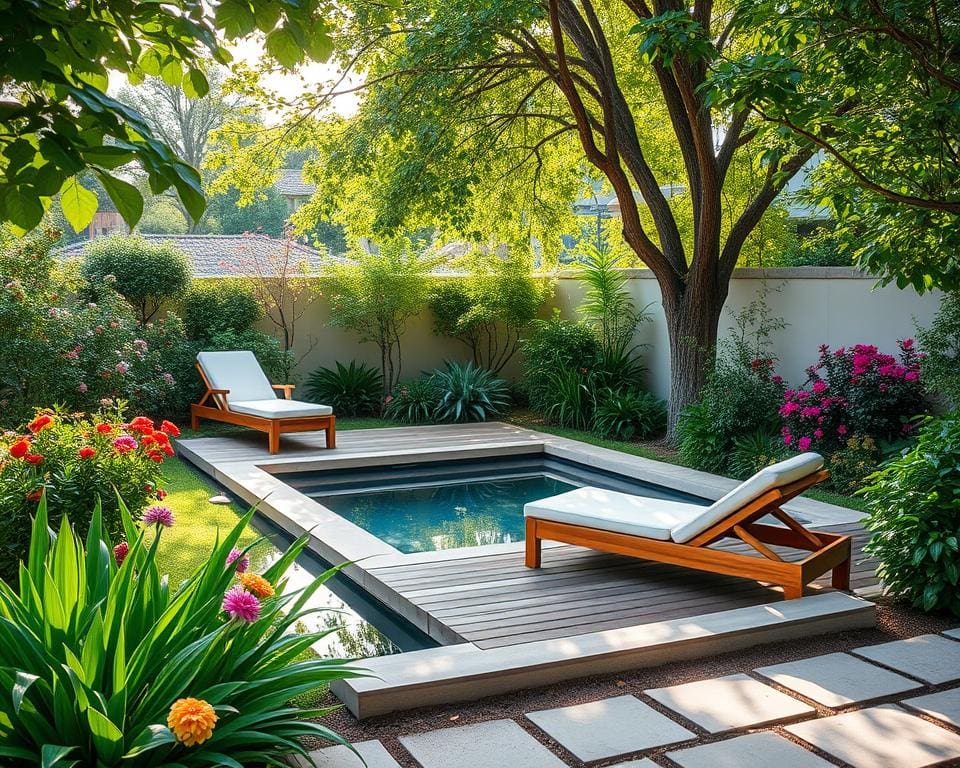 Mini-Pools im Garten: So schaffen Sie Ihre private Oase