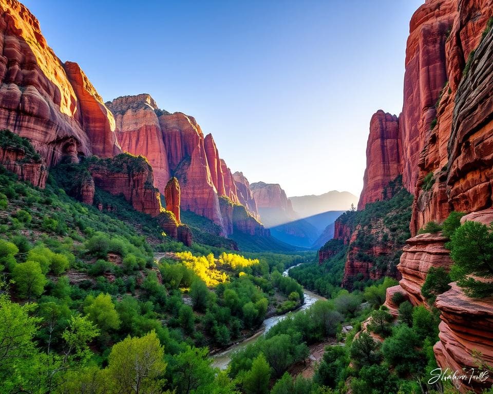 Naturwunder im Zion Nationalpark, Utah