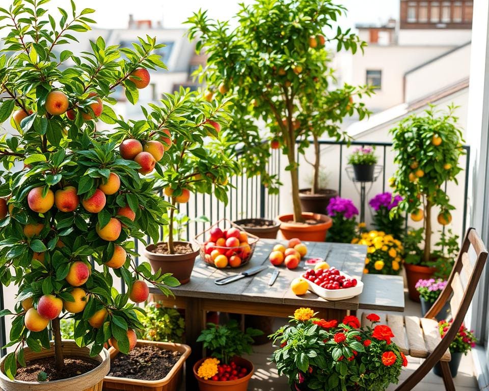 Obstbäume im Kübel: Ernten auf Balkon und Terrasse