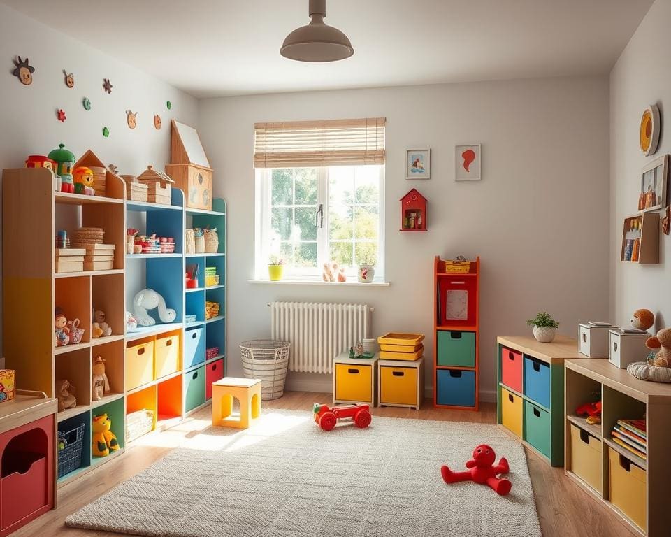 Ordnung im Kinderzimmer schaffen: Platz clever nutzen