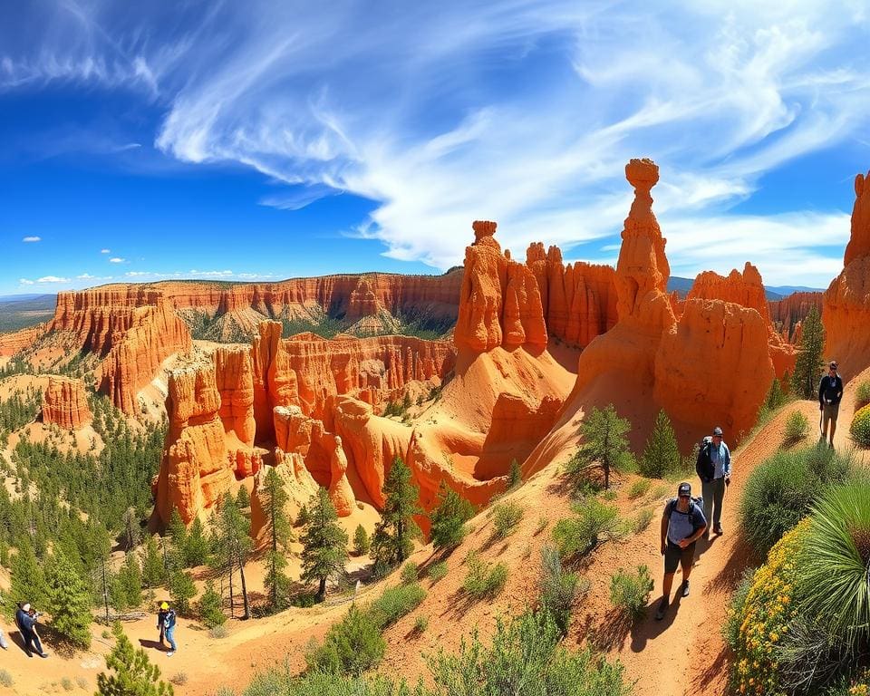 Outdoor-Aktivitäten im Bryce Canyon, Utah