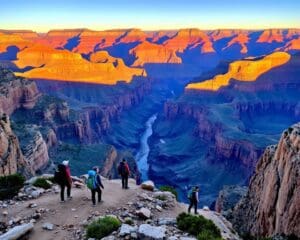 Outdoor-Aktivitäten im Grand Canyon, Arizona