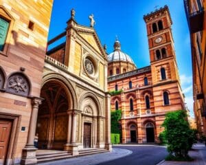 Romanische Kirchen in Bologna, Italien