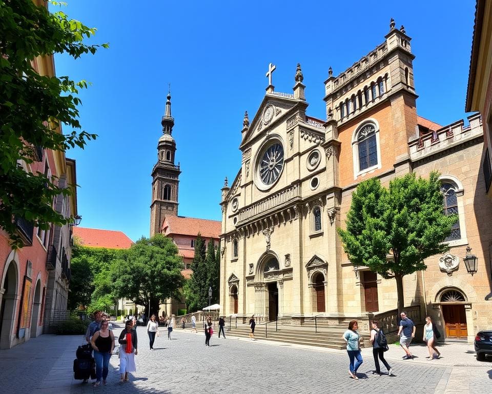 Romanische Kirchen in Braga, Portugal