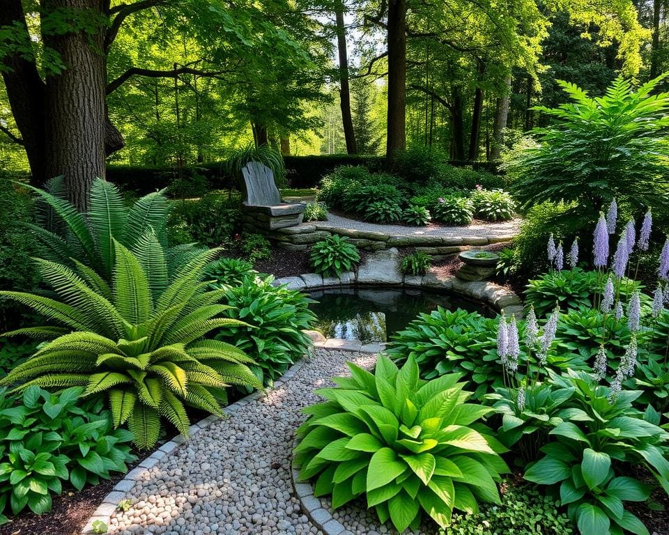 Schattenpflanzen im Garten