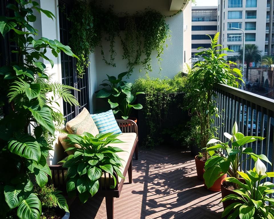 Schattige Plätze auf dem Balkon: Die besten Pflanzen für wenig Licht