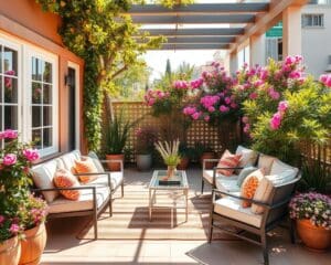 Sitzmöglichkeiten für Terrasse und Balkon gestalten