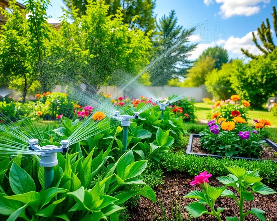 Smarte Gartenbewässerung