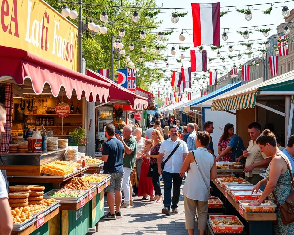 Street Food auf Festivals