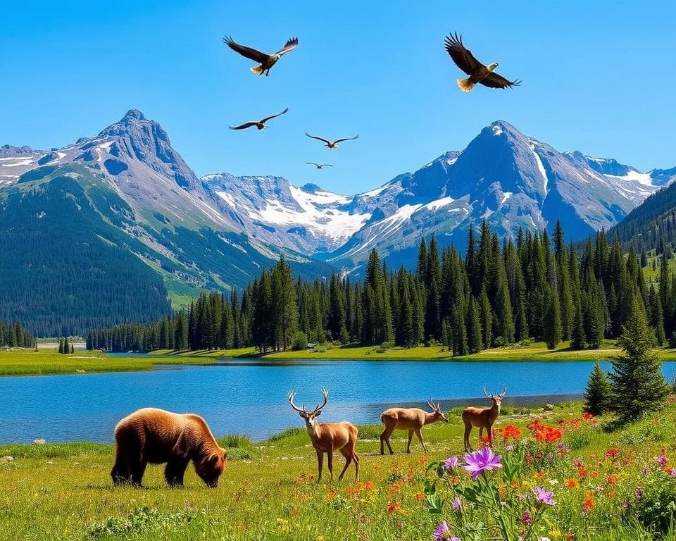 Tierbeobachtungen im Glacier National Park