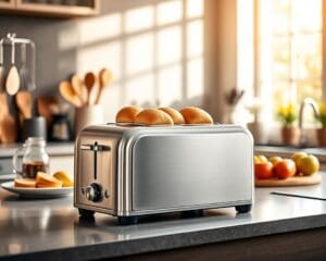 Toaster mit Brötchenaufsatz im Test