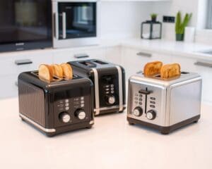 Toaster mit mehreren Röststufen im Vergleich