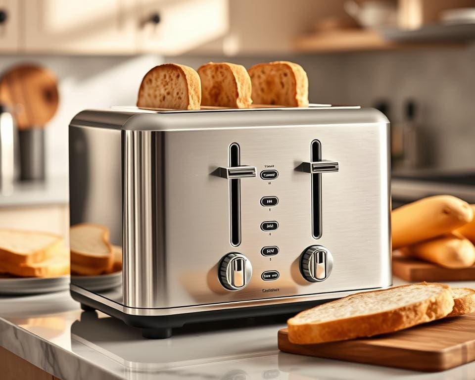 Top Toaster mit einstellbarer Röstung