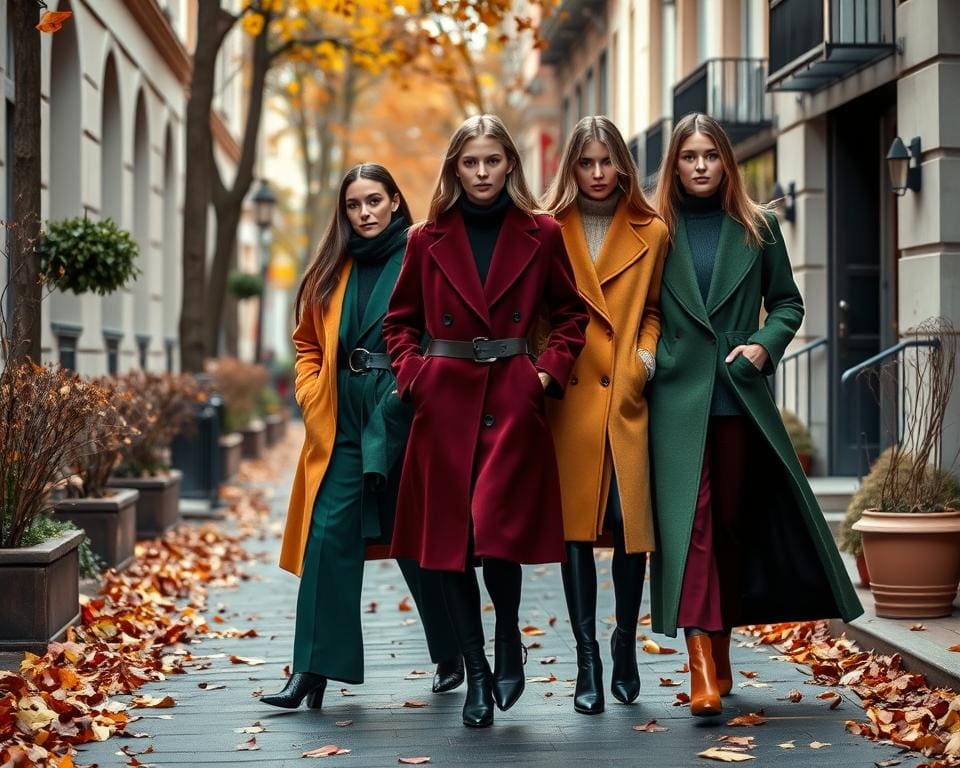 Trendfarben Herbst Winter Kollektion