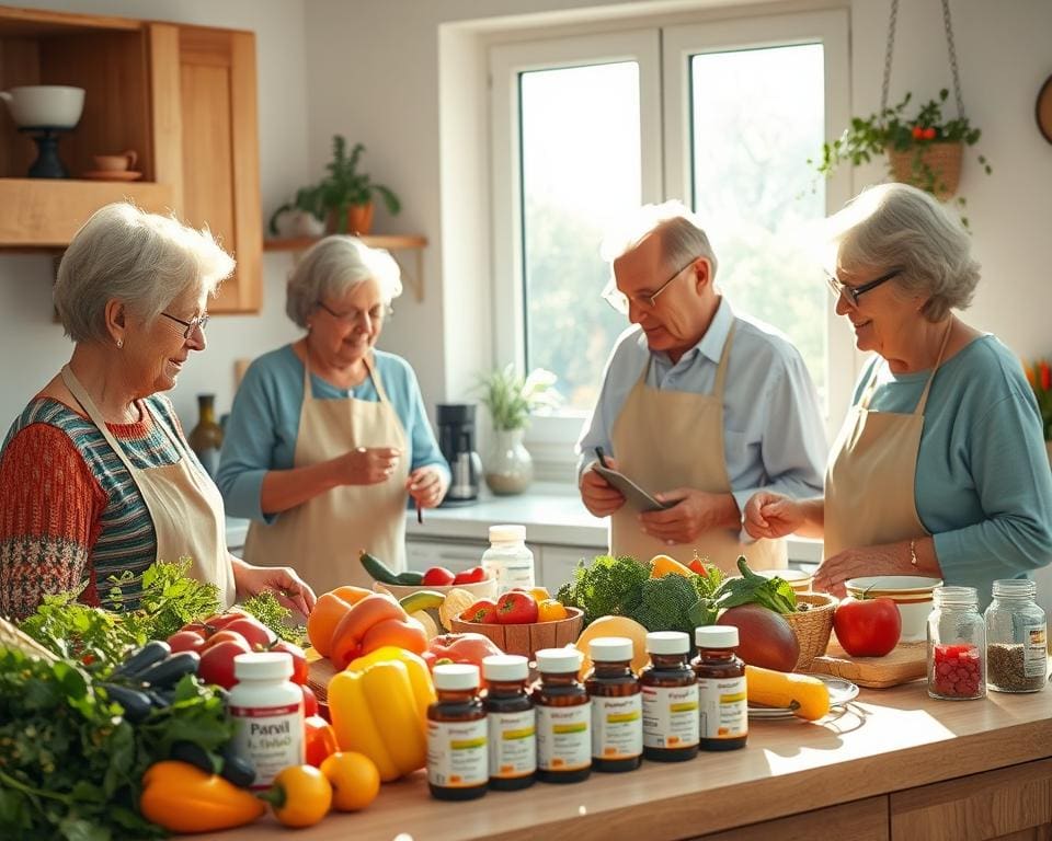 Vitamine für Senioren: Gesundheit im Alter erhalten