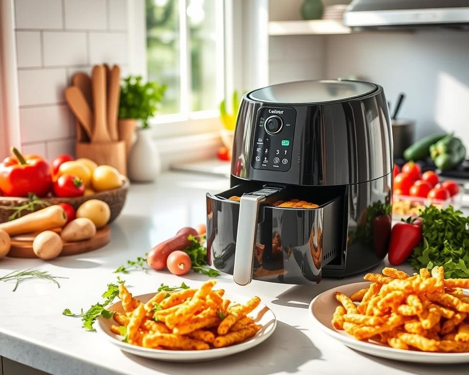 gesundes Kochen mit Heißluftfritteusen