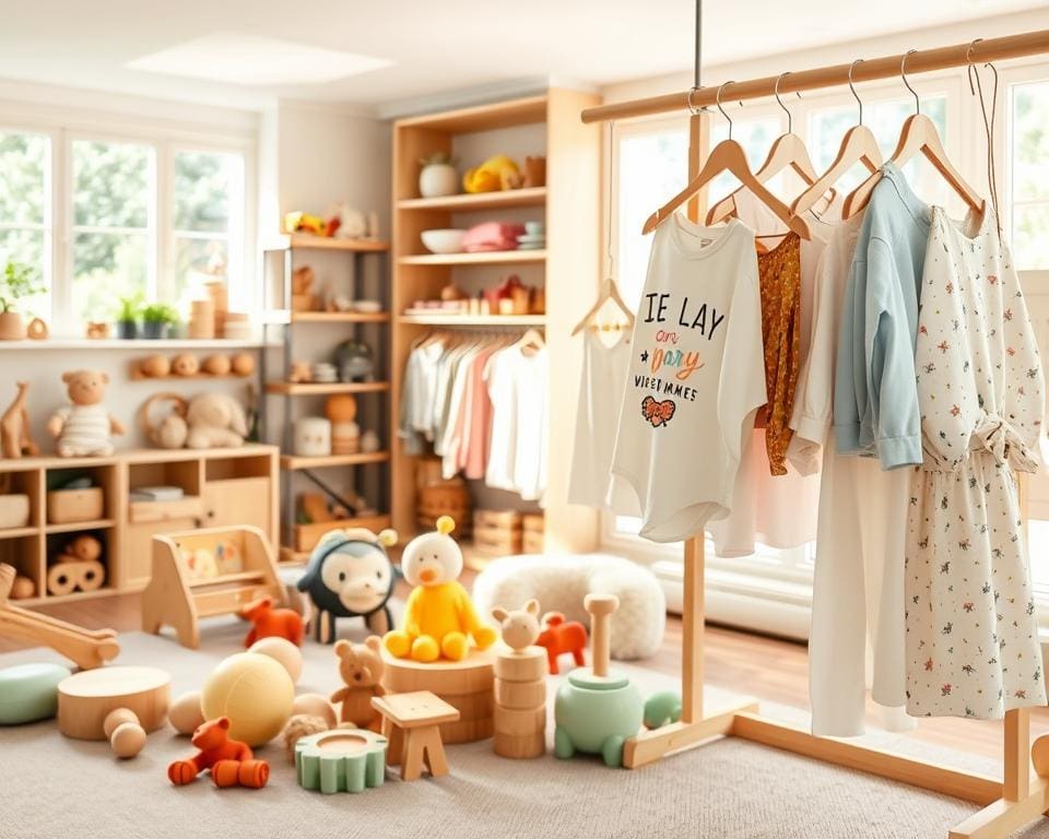 nachhaltige Spielzeuge und hochwertige Kinderbekleidung