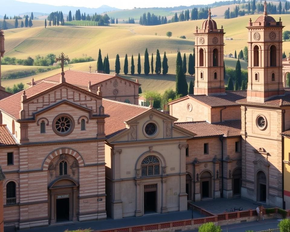 romanische Kirchen in Siena